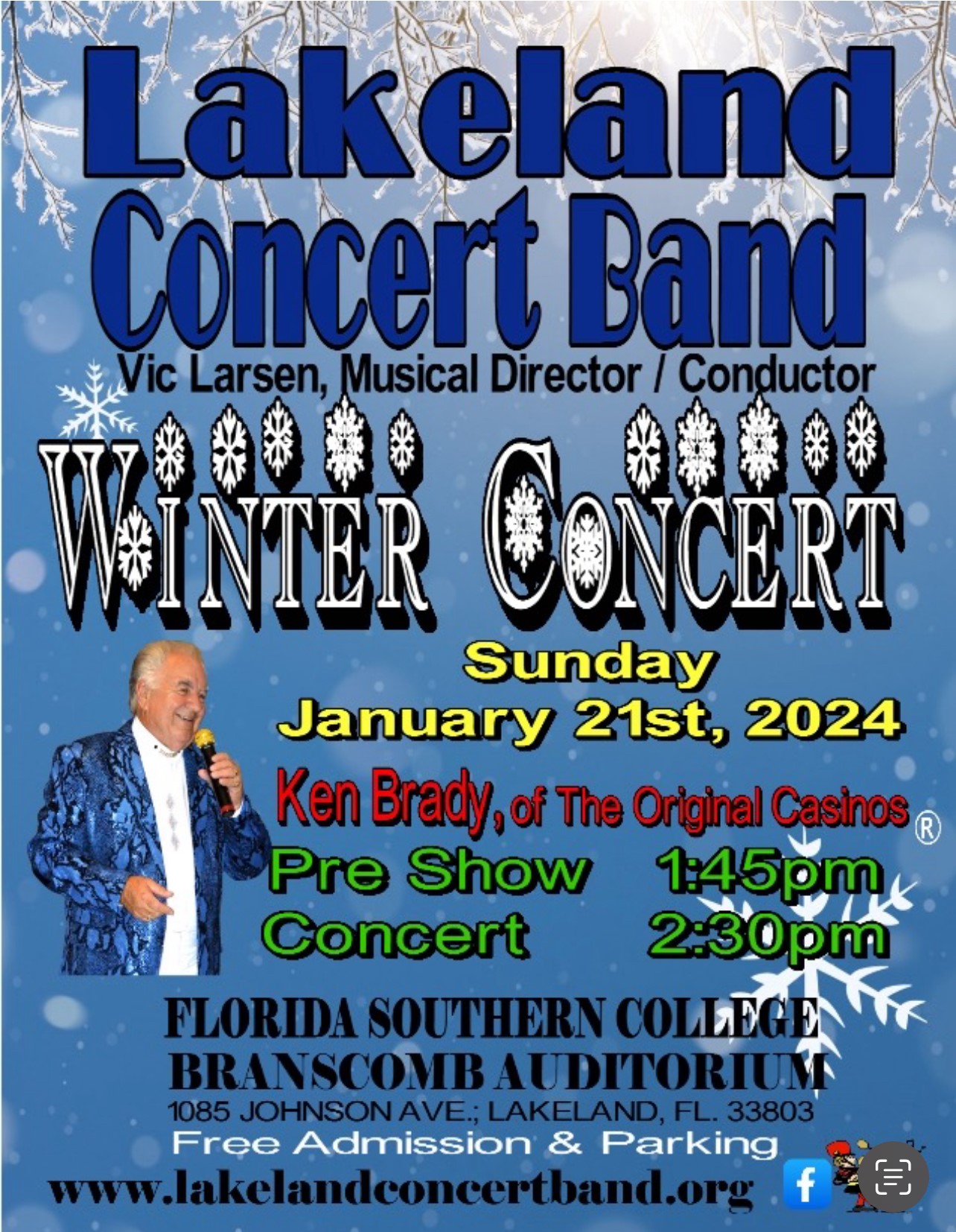 Winter 2024 Concert Lakeland Concert Band